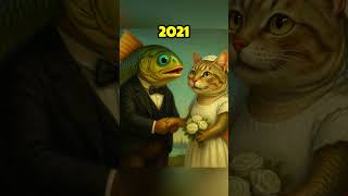 Brainrot Memes 2021 vs 2025 #shorts