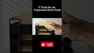 5 Tools That Will Instantly Organize Your Work Desk ✨ #topamazonproducts#ProductivityTools#Top5Tools