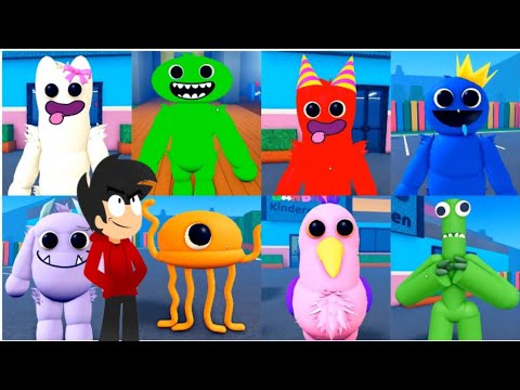 Roblox Has A Garten Of Banban All Chapters And Secret endings this is the most Realistic Cartoon 🥳🤩