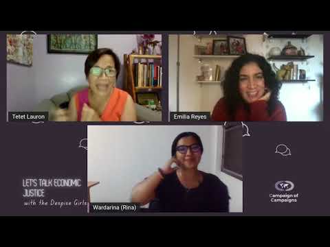 Session one | LET'S TALK ECONOMIC JUSTICE with The Despise Girls.