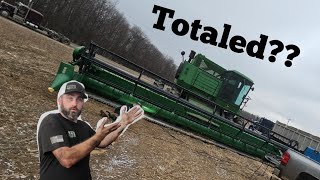 What It Takes To Fix A Totaled Grain Head