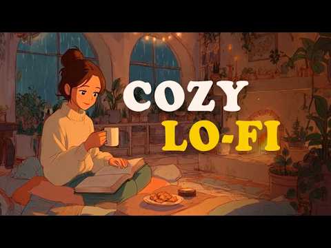 Cozy Lo-Fi for Reading, Studying & Focus ☕📚 Rainy Night Mood