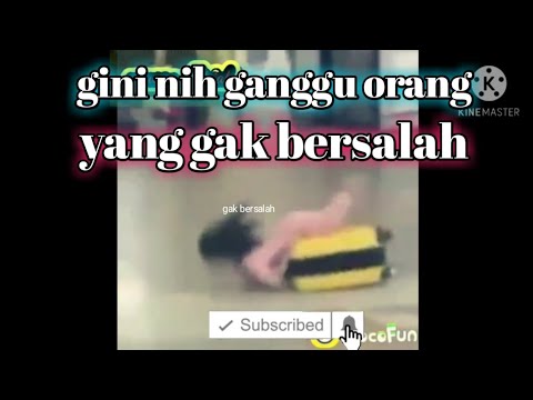 gini akibat nya kalau mengganggu orang yang gak bersalah(:
