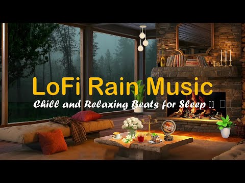 🌙 Nighttime LoFi Rain Music | Chill and Relaxing Beats for Sleep 🌧️🎶