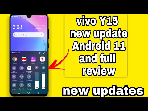 Vivo Y15 Android 11 update all features | Vivo y 15 Android 11 update full review