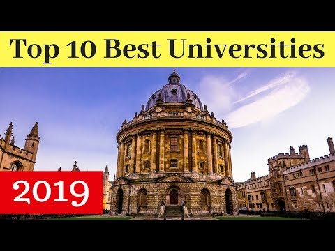 Top 10 Best Universities Ranking in The World- 2019