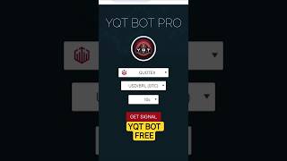 Qoutex YQT BOT FOR FREE ACCURACY 100% daily free signal non mtg💯🌹#trading #YQtbot #fyp #viral