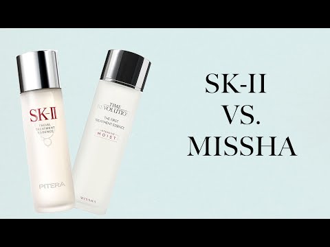 SK-II Facial Treatment Essence VS Missha Time Revolution The First Treatment Essence