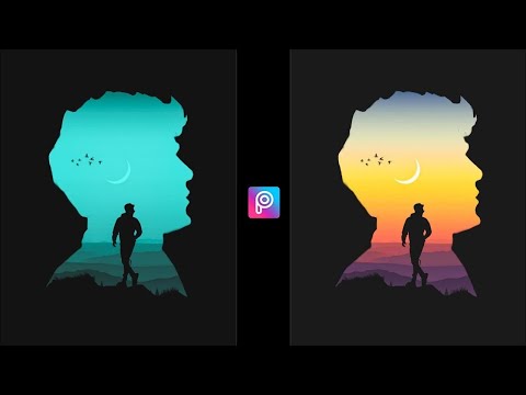 🤯#picsart Dark Shadow Photo Editing In PicsArt || silhouette Photo effect in picsArt #explore #tech
