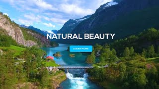Full-Screen Video Background | Pure HTML CSS Effect