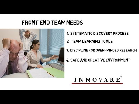 Front End of Innovation Team Needs