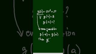 Even function explanation