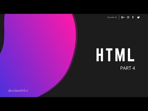HTML CODING || Part 4 (Bangla Tutorial)