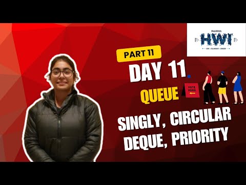 DAY 11 : Queue in DSA 🔥 | Queue Concepts + Top Interview Questions | HackWithInfy 2025 Preparation