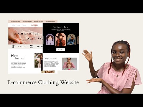 E - commerce Clothing Website Design on Figma