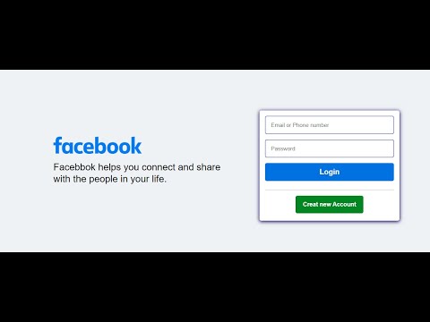 How to make facebook "Login page" in html and css with easy method😉.
