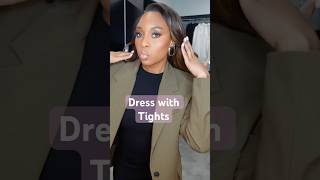 Dress With Tights | #ootd #grwm #fashion #fashionstyle #fashioninspo #outfit #outfitideas