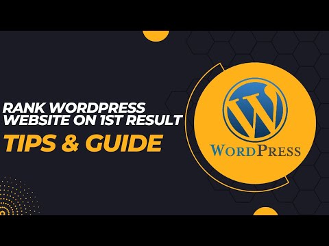 How To Rank WordPress Website On Google | WordPress | WORLD OF TECH