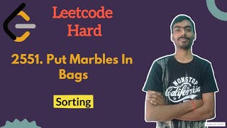 Put Marbles in Bags | Leetcode daily challenge | Leetcode Hard | Sorting
