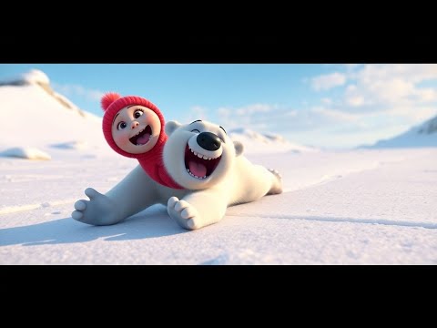 🐻‍❄️ Amazing Polar Bear Facts for Kids | Fun Arctic Animal Video! 🐻‍❄️ #fypシ゚viral #polarbear