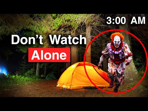 1 HOUR Of Most DISTURBING Camping Encounters Caught On Camera