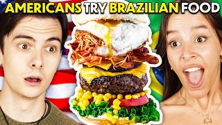 Americans Try Brazilian Food For The First Time!