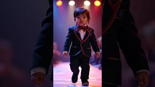 Tiny Trendsetters on the Runway! 👶✨  #kidsfashionblogger #baby #adorablefashion #cute