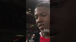 KOBBIE MAINOO post match interview after fantastic match against Lyons side
