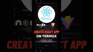 Build a Full React App on Android! NO Laptop, Just #termux 🔥