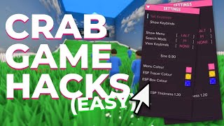 HOW TO INSTALL HACKS & CHEATS FOR CRAB GAME | FREE DOWNLOAD! | HACKERMODE V6.3 | UNDETECTED