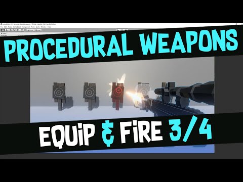Weapon Generator inspired by Borderlands using Unity: Equipping, Firing & Particle FX
