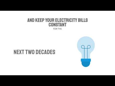 Get constant electricity with solar power