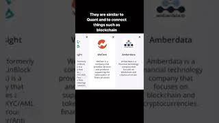 Quant network competitions: #quant #quantnetwork #competition #software #blockchains #crypto