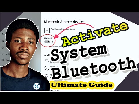 Activating my System Bluetooth