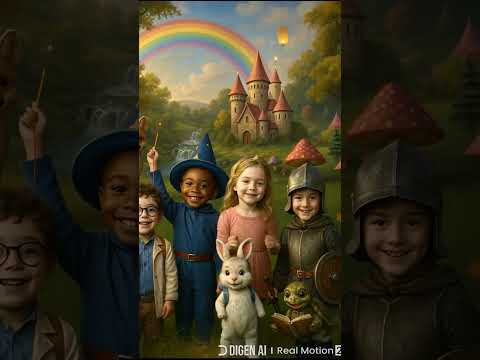 #Fantasy #Children #Adventure #FairyTale #Rainbow #Castle #Magic #Wizard #Knight #