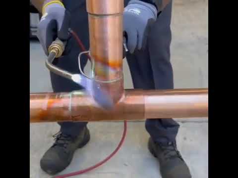 Soldering Copper Pipe #welding #mechanical #short
