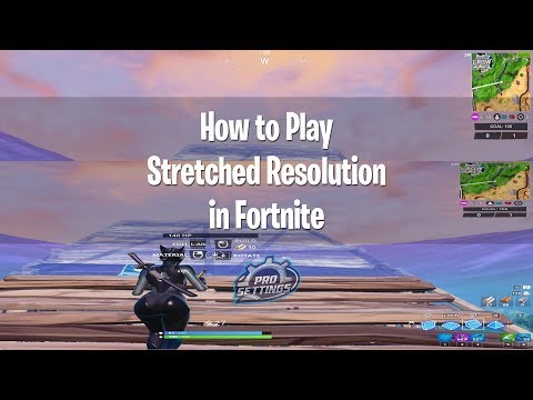 * DOES NOT WORK * Fortnite How to Stretch Resolution after patch 8.30 * DOES NOT WORK *