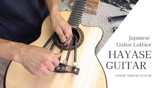 [Full version, filmed over 4 months] From Raw to Perfect: Acoustic Guitar Crafting ASMR ギター できるまで