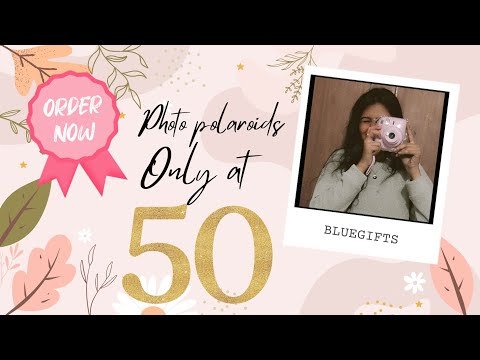 Photo Polaroids only at 50rs. Order now!!