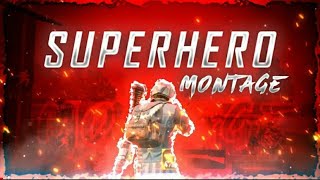 SUPERHERO // PUBG MONTAGE // 4 FINGER+GYRO // RHINO