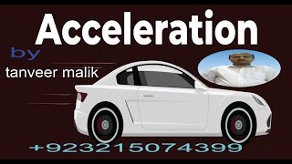 acceleration physics igcse |acceleration|force and acceleration|easy physics|acceleration CBSE|