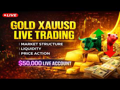 🔴 XAUUSD LIVE TODAY 🚨 | LIVE GOLD TRADING | $50K ACCOUNT | 5 MARCH
