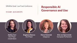 UN AI for Good – Law Track Conference: Responsible AI Governance and Use