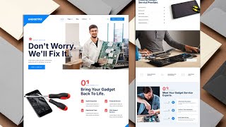 GadgetFix–Mobile LaptopComputer Repair Template Kit