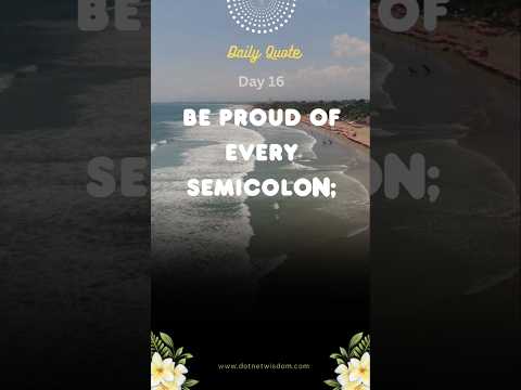 Daily quotes for software developer - Day 16 #codingmotivation #softwareengineer