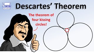 Descartes' theorem: The theorem of four kissing circles | Brain Exploders
