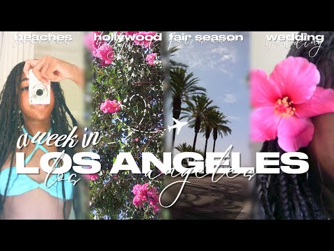LA TRAVEL VLOG + WEEK IN MY LIFE | hollywood, beaches, GRWM,  pool day & more | summer diaries 006 🌺
