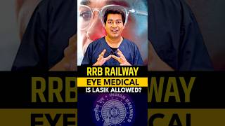 LASIK Allowed In RRB Railway Medical?