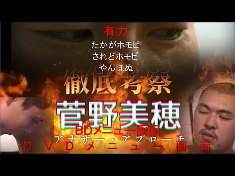 【コメ付き】徹底考察　『菅野美穂』アナザー・アプローチ