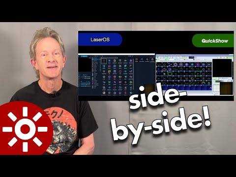 Pangolin Quickshow Laser Software vs LaserOS: Compare & Decide!